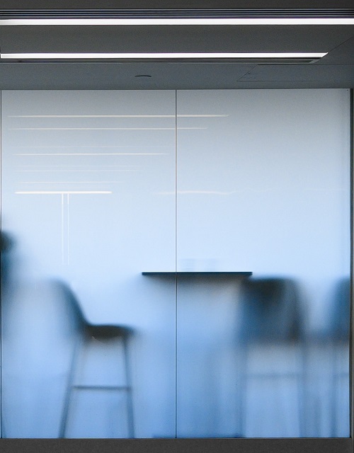 Acid Etched Glass