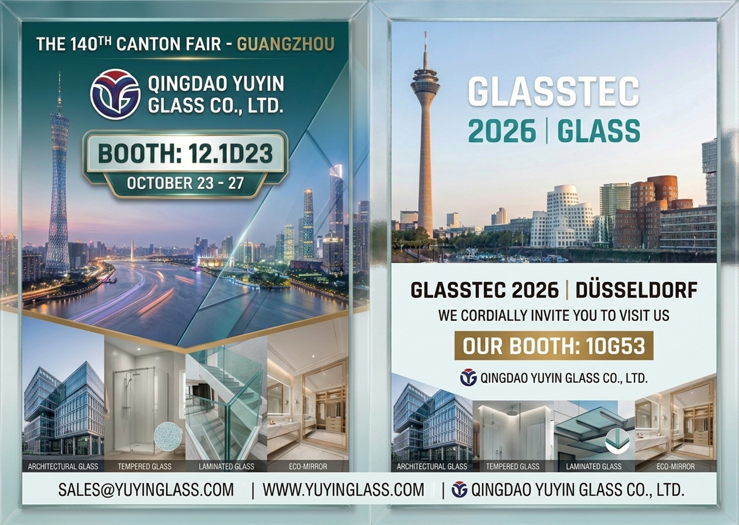 GLASSTEC DUSSELDORF 2026/140TH CANTON FAIR